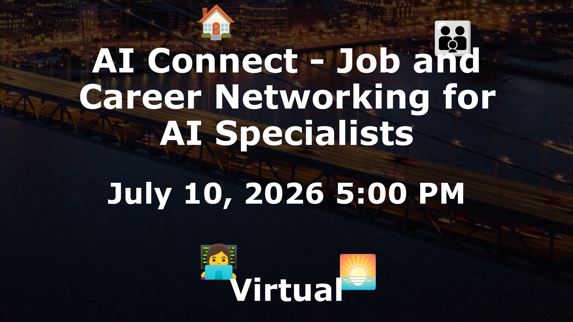 AI Connect - Job and Career Networking for AI Specialists event image